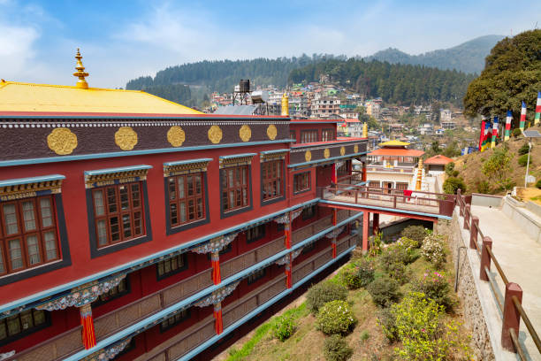 Kagyu Thekchen Ling Monastery popularly known as the Lava Monastery, is located in the district of Kalimpong, West Bengal, India.